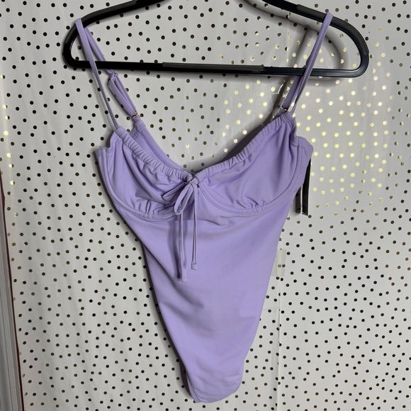 Lavender One-Piece Swimsuit - Picture 1 of 7